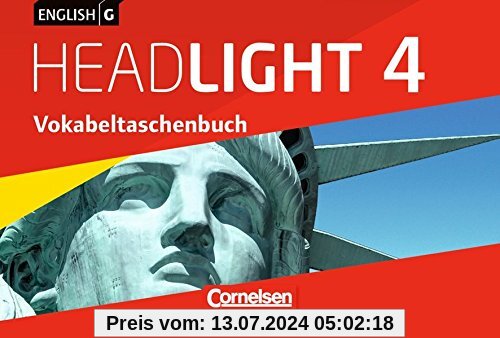 English G Headlight - Allgemeine Ausgabe: Band 4: 8. Schuljahr - Vokabeltaschenbuch